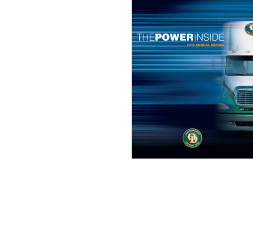 Thumbnail Old Dominion Freight Line
 Annual Report 2006