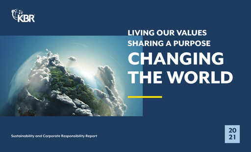 Thumbnail KBR
 Sustainability Report 2021