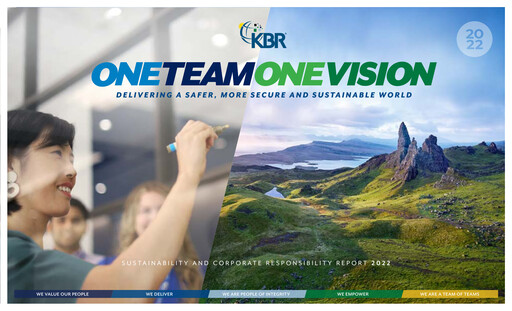 Thumbnail KBR
 Sustainability Report 2022