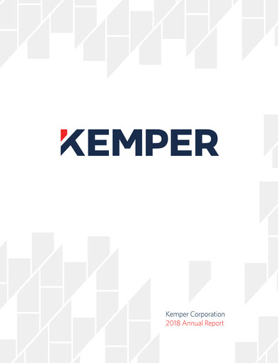 Thumbnail Kemper Annual Report 2018