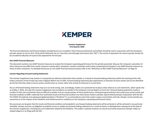 Thumbnail Kemper Quarterly Report 2020-q1