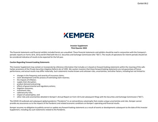 Thumbnail Kemper Quarterly Report 2022-q3
