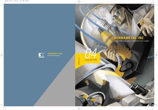 Thumbnail Kennametal Annual Report 2004