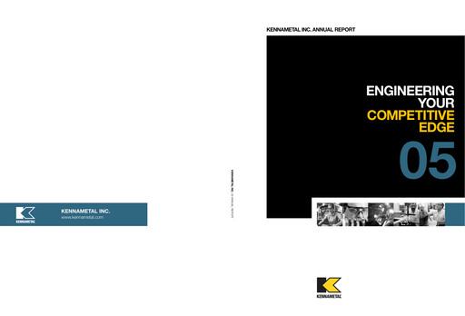 Thumbnail Kennametal Annual Report 2005