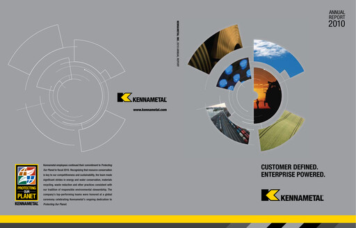 Thumbnail Kennametal Annual Report 2010