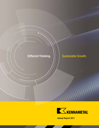 Thumbnail Kennametal Annual Report 2011