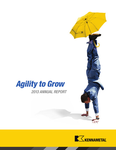 Thumbnail Kennametal Annual Report 2013