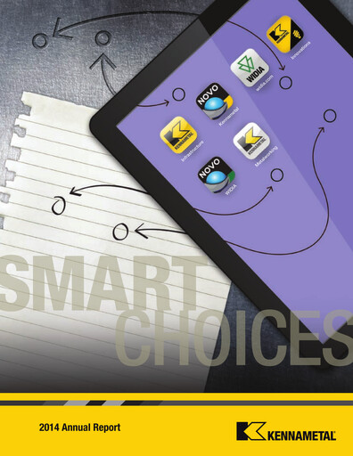 Thumbnail Kennametal Annual Report 2014