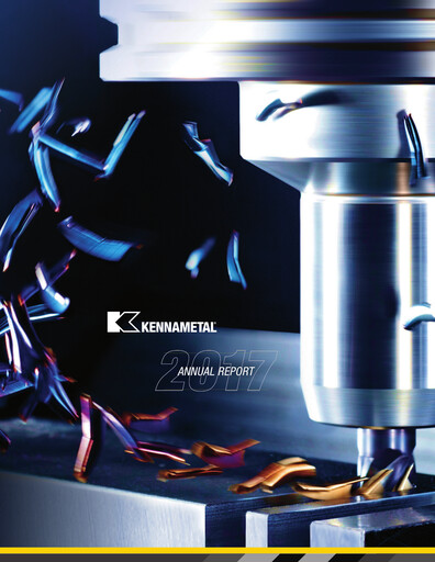 Thumbnail Kennametal Annual Report 2017