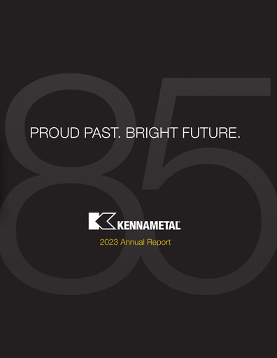 Thumbnail Kennametal Annual Report 2023