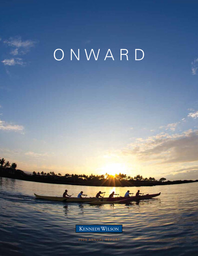 Thumbnail Kennedy Wilson Annual Report 2009