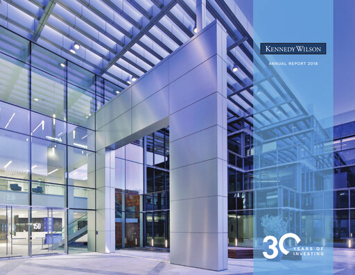 Thumbnail Kennedy Wilson Annual Report 2018