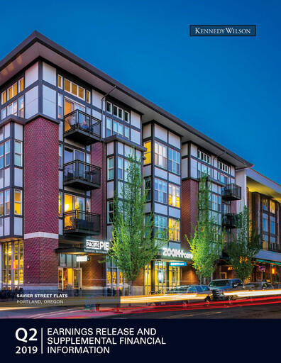 Thumbnail Kennedy Wilson Quarterly Report 2019-q2