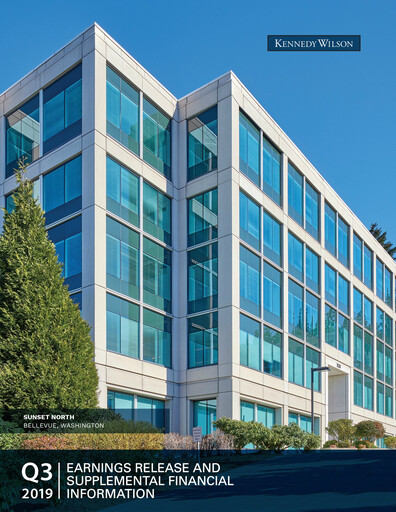 Thumbnail Kennedy Wilson Quarterly Report 2019-q3