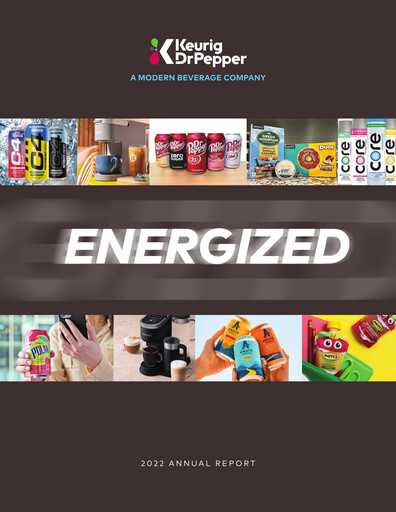 Thumbnail Keurig Dr Pepper Annual Report 2022