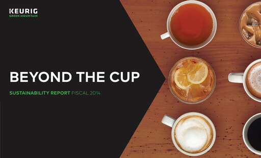 Thumbnail Keurig Dr Pepper Sustainability Report 2014