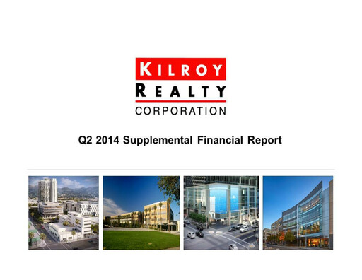 Thumbnail Kilroy Realty Quarterly Report 2014-q2