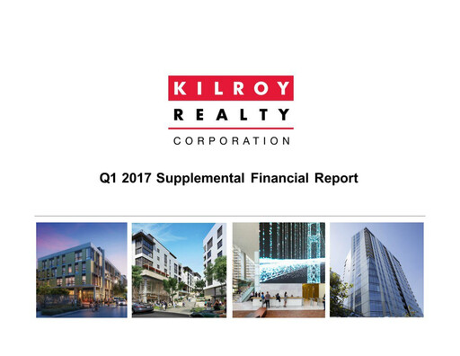 Thumbnail Kilroy Realty Quarterly Report 2017-q1