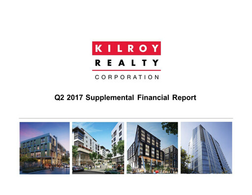 Thumbnail Kilroy Realty Quarterly Report 2017-q2