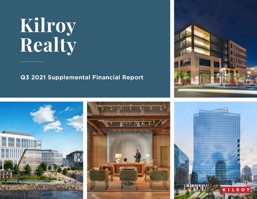 Thumbnail Kilroy Realty Quarterly Report 2021-q3