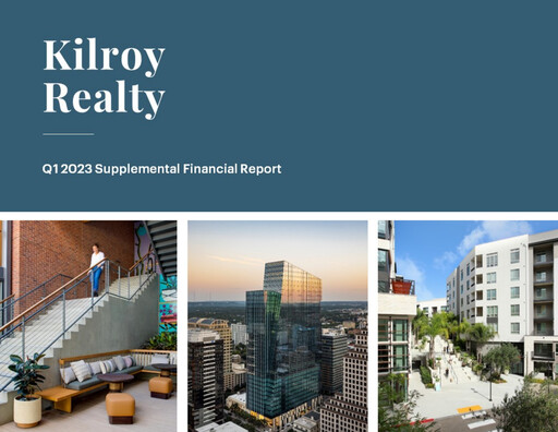Thumbnail Kilroy Realty Quarterly Report 2023-q1