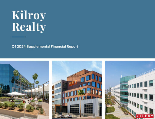 Thumbnail Kilroy Realty Quarterly Report 2024-q1