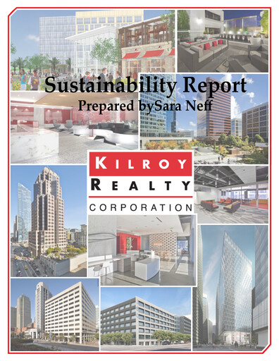 Thumbnail Kilroy Realty Sustainability Report 2012