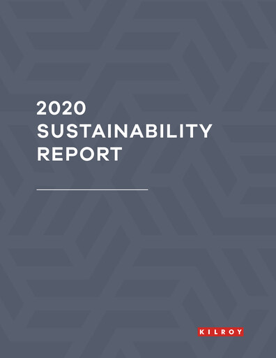 Thumbnail Kilroy Realty Sustainability Report 2020