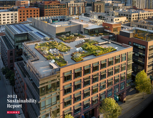 Thumbnail Kilroy Realty Sustainability Report 2023