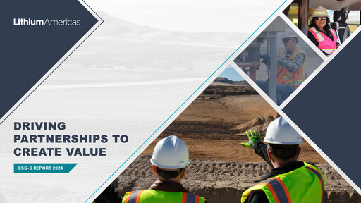 Thumbnail Lithium Americas ESG Report 2024