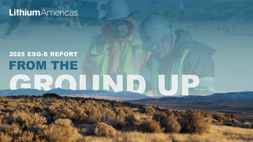 Miniature Lithium Americas Rapport ESG 2025
