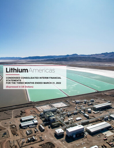 Thumbnail Lithium Americas Quarterly Report 2022-q1