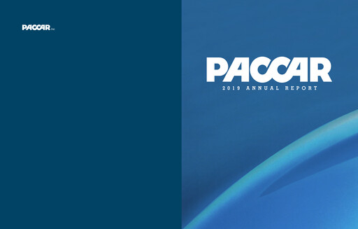 Thumbnail Paccar Annual Report 2019