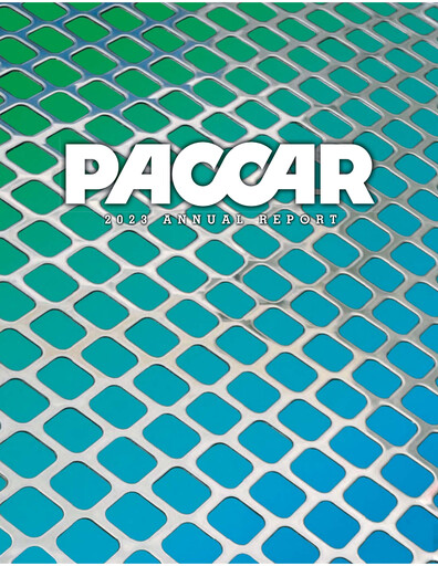 Thumbnail Paccar Annual Report 2023