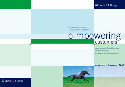 Thumbnail Lloyds Banking Group
 Annual Report 2000