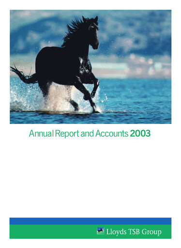 Thumbnail Lloyds Banking Group
 Annual Report 2003