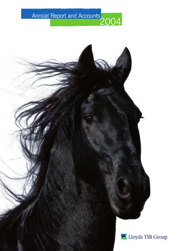 Thumbnail Lloyds Banking Group
 Annual Report 2004