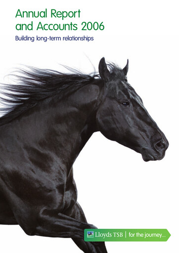 Thumbnail Lloyds Banking Group
 Annual Report 2006