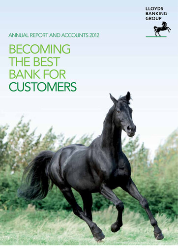 Thumbnail Lloyds Banking Group
 Annual Report 2012