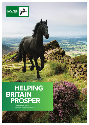 Thumbnail Lloyds Banking Group
 Annual Report 2017