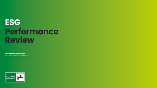 Miniature Lloyds Banking Group
 Rapport ESG 2022