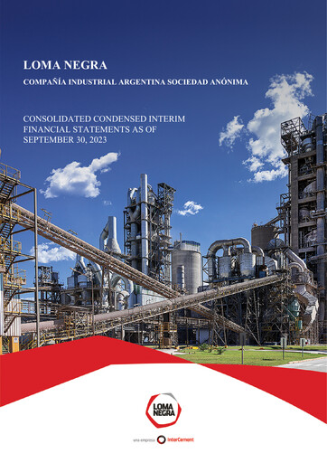 Vorschaubild Loma Negra Finanzmitteilung 2023-q3