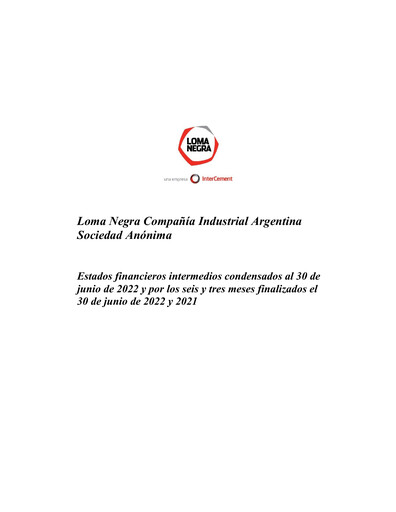 Thumbnail Loma Negra Financial Statement 2022-q2