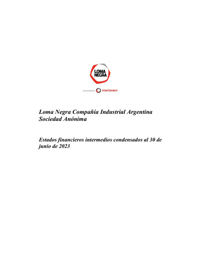 Vorschaubild Loma Negra Finanzmitteilung 2023-q2