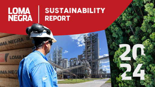 Vorschaubild Loma Negra Nachhaltigkeitsbericht 2024