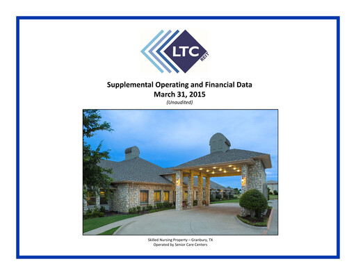 Thumbnail LTC Properties Quarterly Report 2015-q1