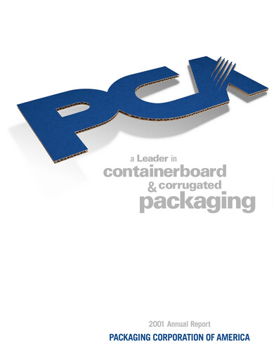 Thumbnail Packaging Corporation of America
 Annual Report 2001