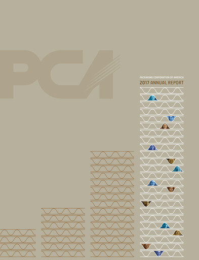 Thumbnail Packaging Corporation of America
 Annual Report 2017