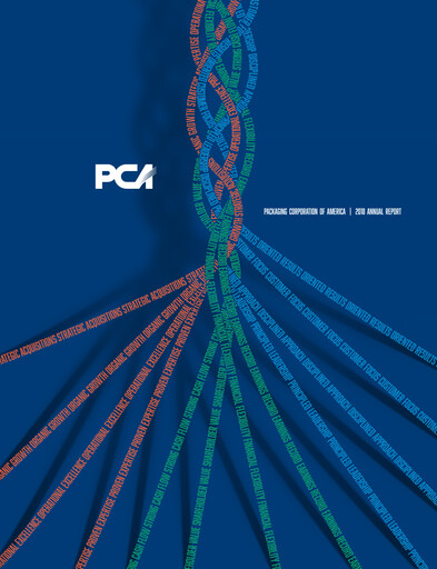 Thumbnail Packaging Corporation of America
 Annual Report 2018