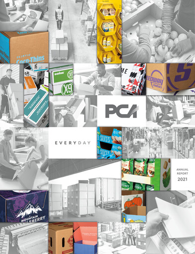 Thumbnail Packaging Corporation of America
 Annual Report 2021